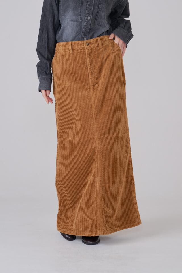 CORDUROY FLARE SKIRT