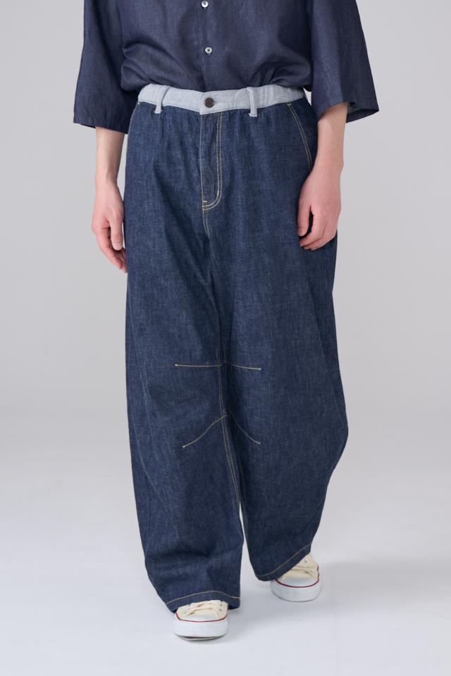 BALLOON DENIM TROUSER