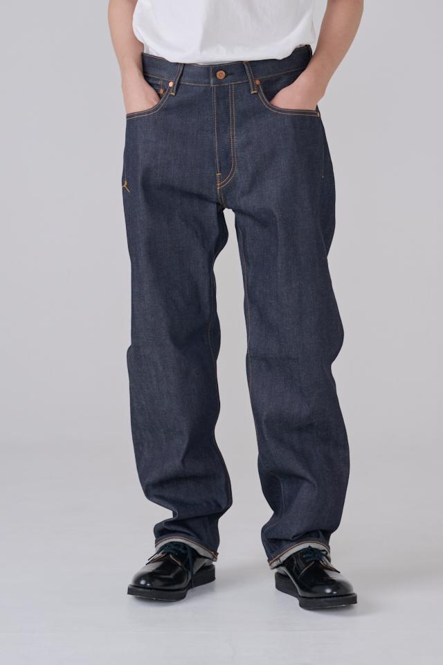 12Anniv THICK Cigarette DENIM PT (TAKAYA PURPLE SELVAGE)