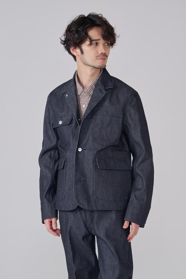 DENIM TAILORED COVERALL