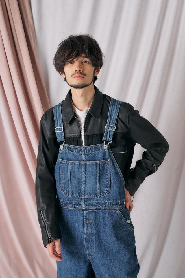 ORGANIC DENIM OVERALLS