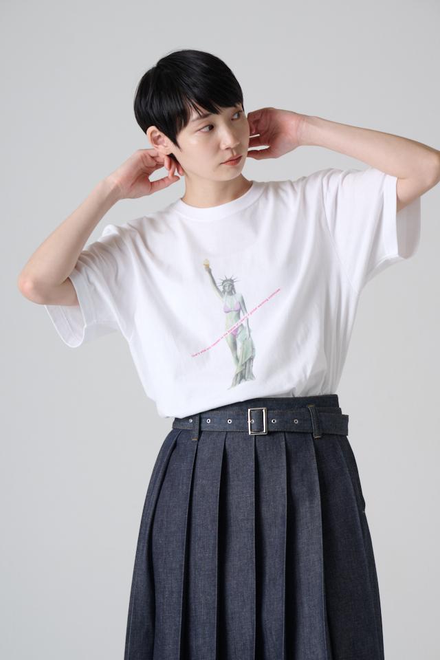 TAKATORI MEGUMIコラボTシャツ＜Popstyle Statue Of Liberty＞