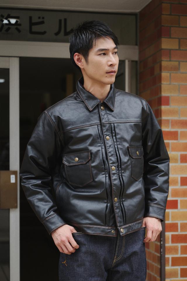 LEATHER DOWN