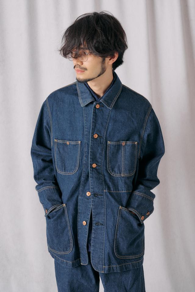 DENIM COVERALL