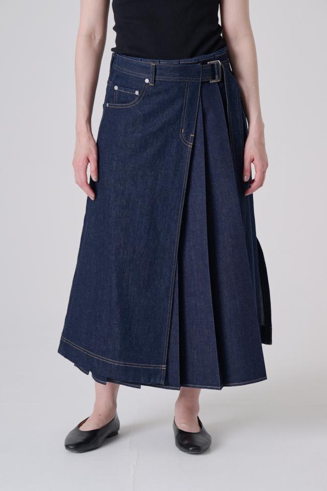 ASYMMETRY DENIM SK
