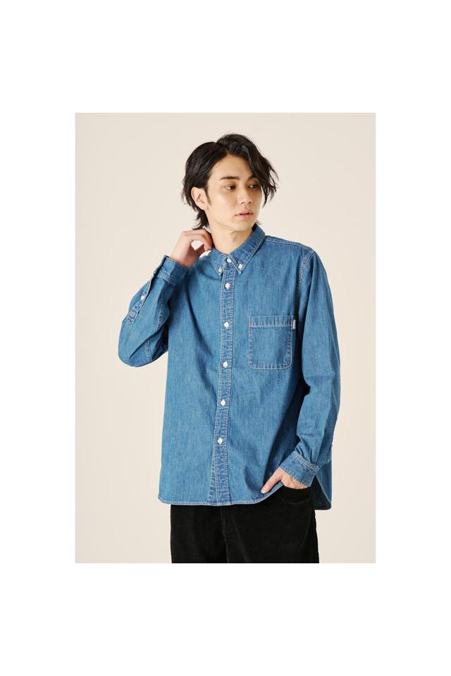 DENIM BOTTON DOWN SHIRT