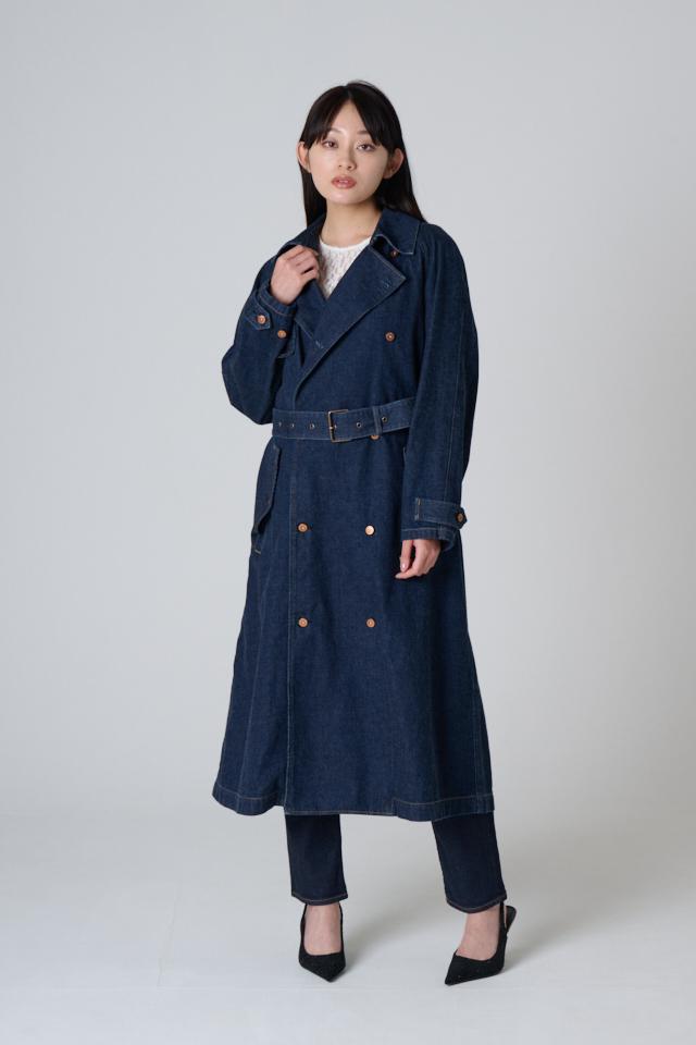 DENIM TRENCH CT