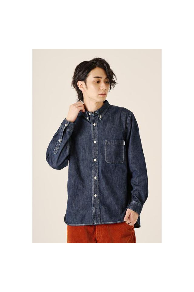 DENIM BOTTON DOWN SHIRT