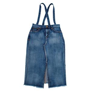 RRL & CO ストライプデニムサスペンダー RRL ストライプデニムパンツ サスペンダーボタン ボタンフライ