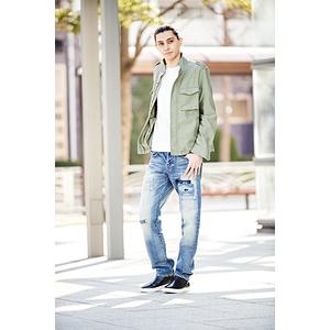 バイオウォッシュドミリタリーJK | 岡山デニム通販のRipo trenta