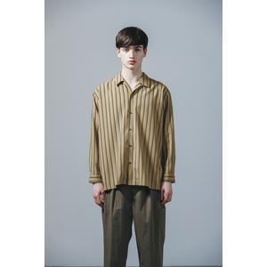 ドレープストライプシャツ | 岡山デニム通販のRipo trenta anni(リポ