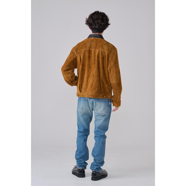 SUEDE×LEATHER JACKET