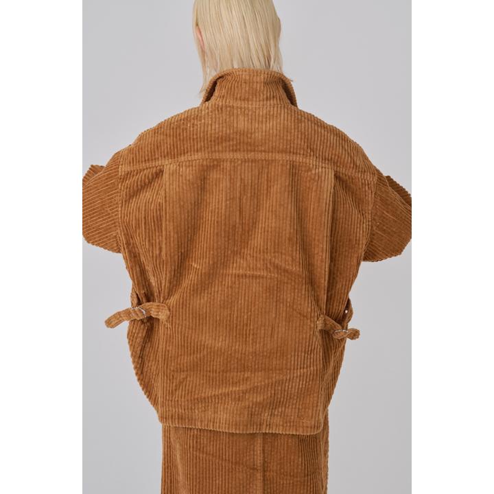 CORDUROY OVER ZIP JK