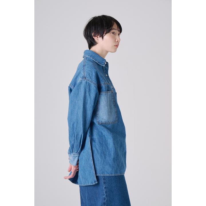 PULLOVER DENIM SH