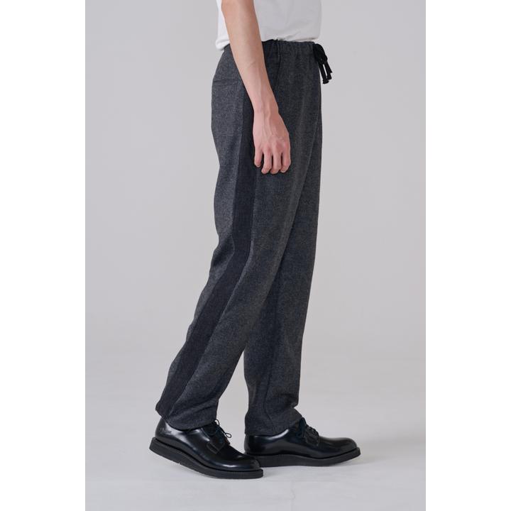 DRAWSTRING WOOL TROUSER