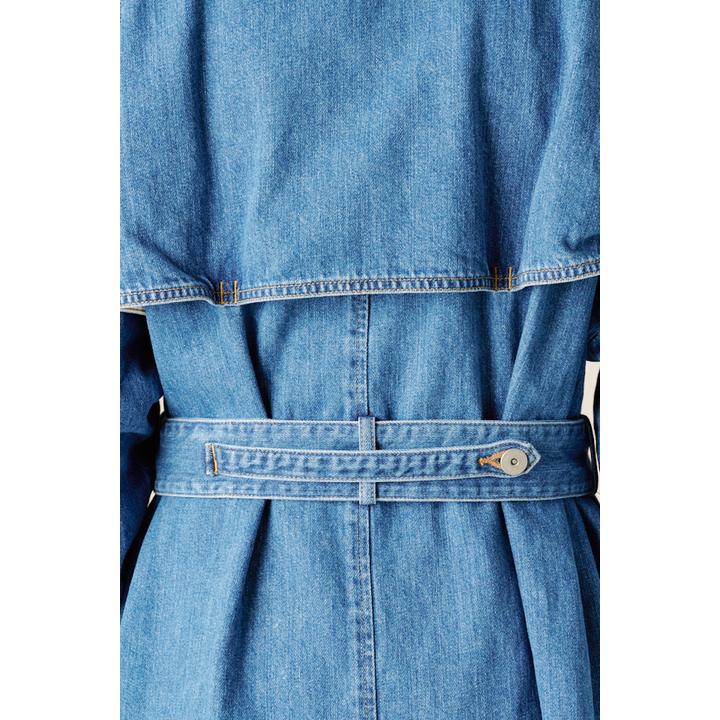 DENIM TRENCH CT