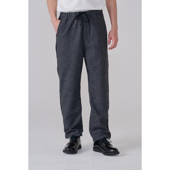 DRAWSTRING WOOL TROUSER