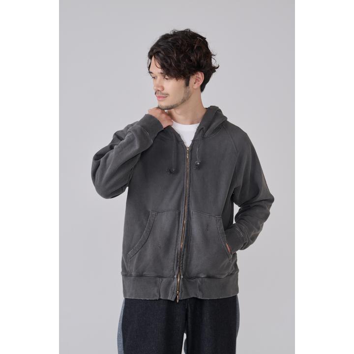 ZIP UP GRUNGE HOODIE