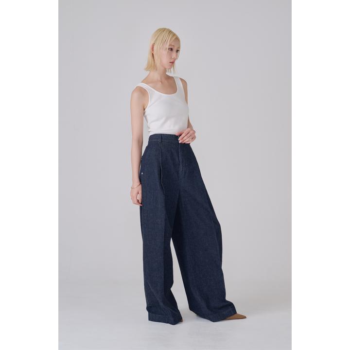 ONE TACK BAGGY DENIM PT