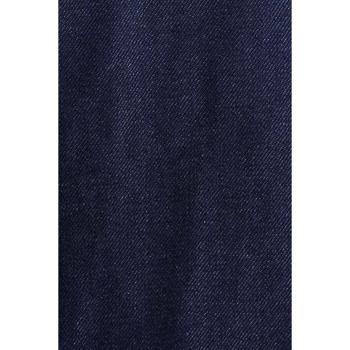 SHERPA-LINED DENIM HOODIE JACKET