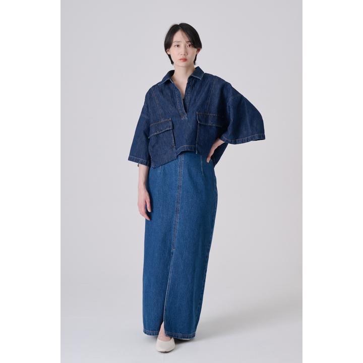 CROPPED SKIPPER DENIM SH