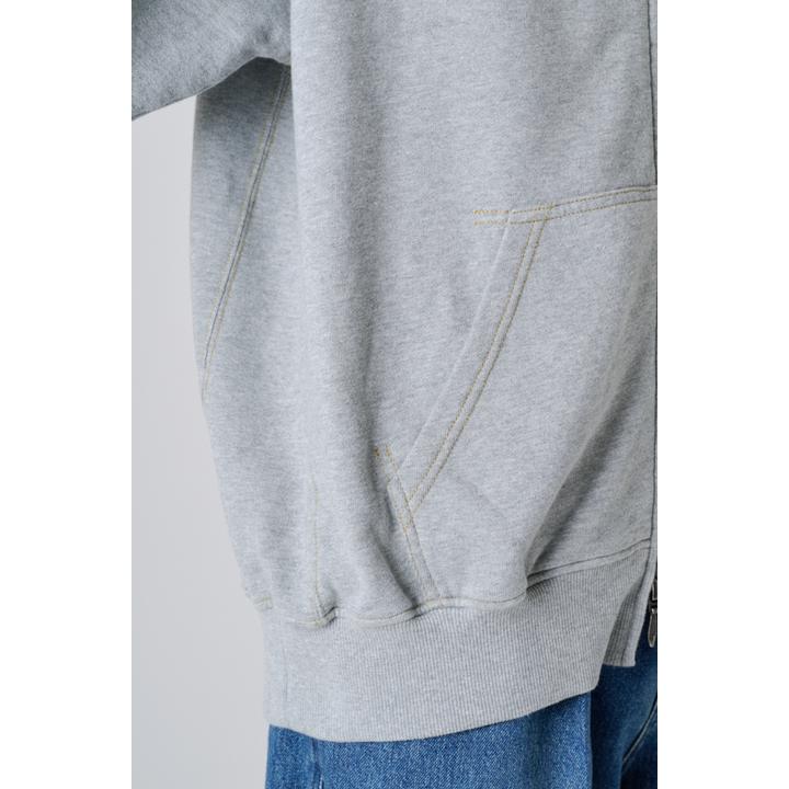 CONTRAST STITCH SWEAT SHIRT
