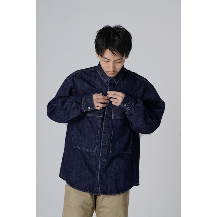 BIG POCKET DENIM SHIRT