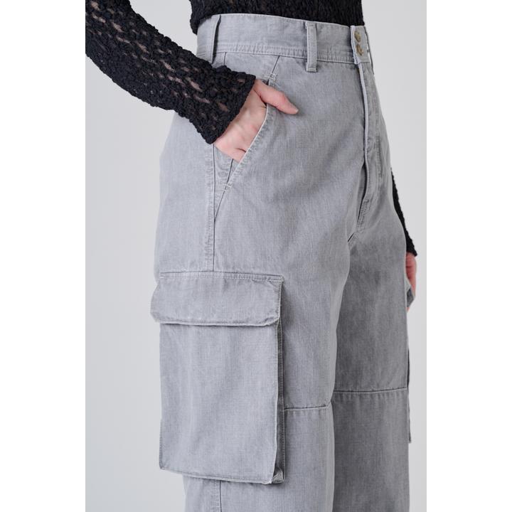 DENIM CARGO PT
