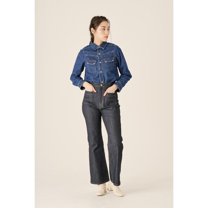 POCKETS FLARE DENIM