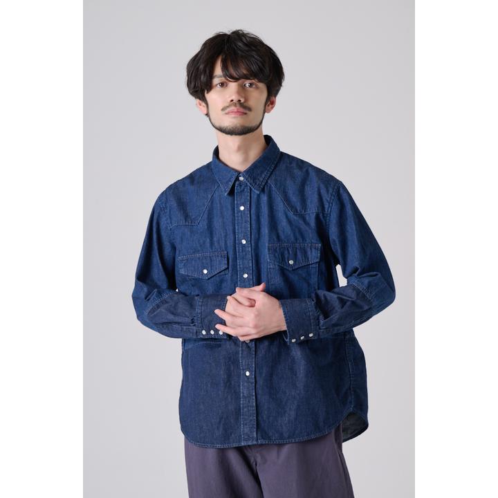 GRADATION DENIM SHIRT