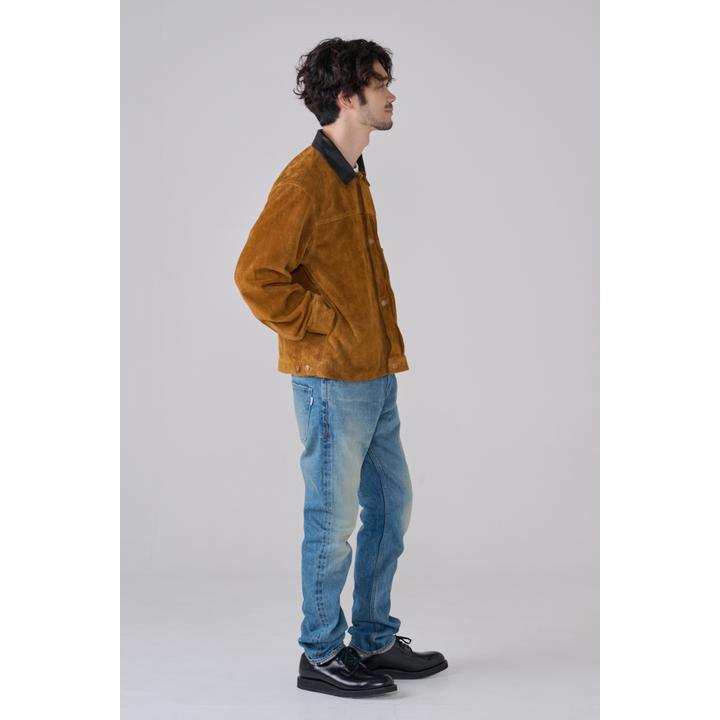 SUEDE×LEATHER JACKET