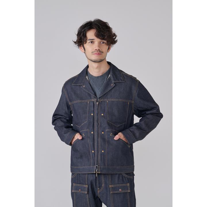 PURPLE SELVAGE DENIM JACKET (TAKAYA)