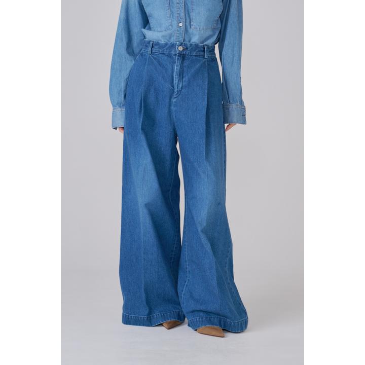 ONE TACK BAGGY DENIM PT