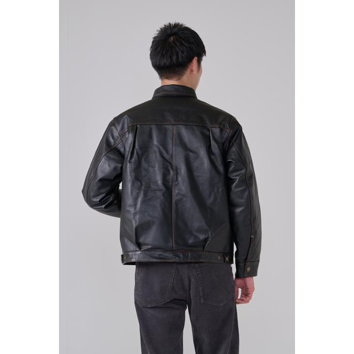 LEATHER DOWN