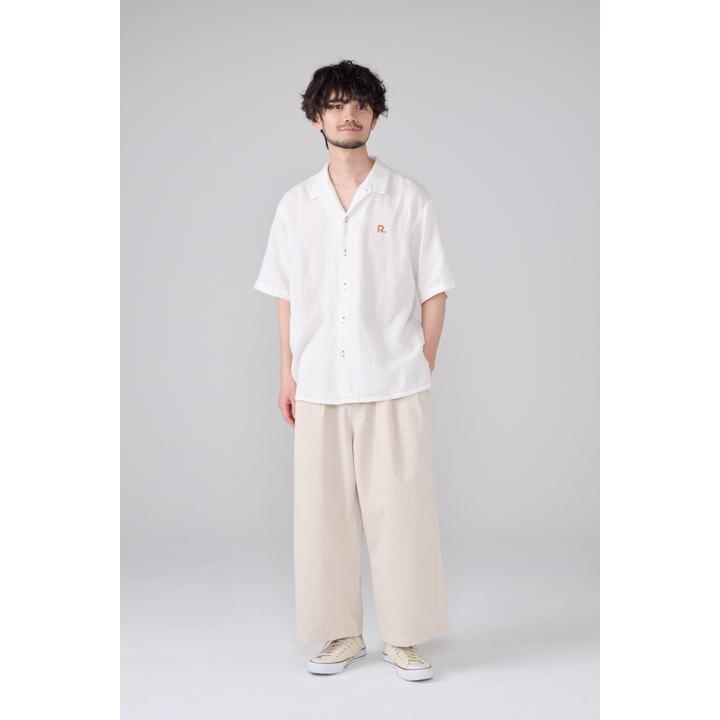 2 TUCK CROPPED DENIM TROUSER