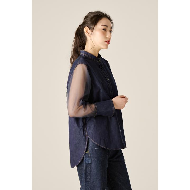 SHEER BAND COLLAR SH