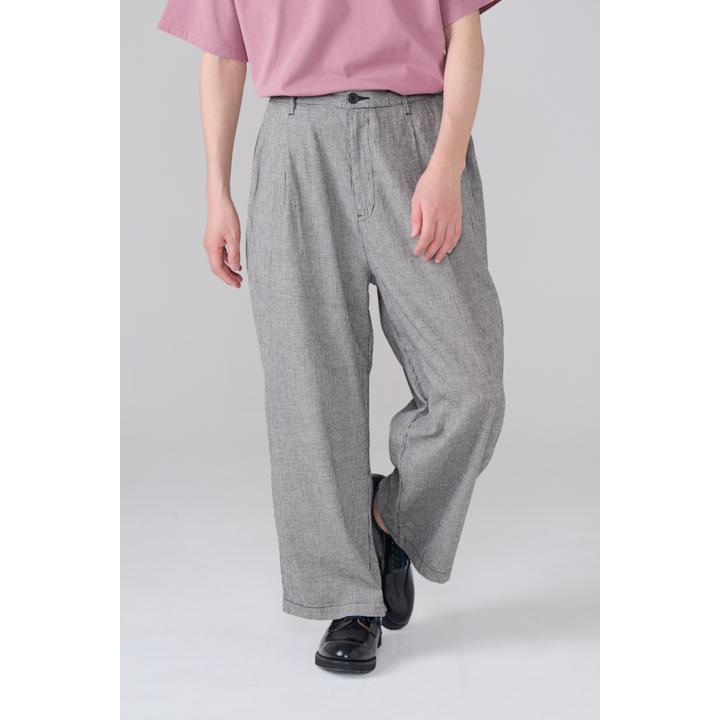 2TUCK CROPPED TROUSER