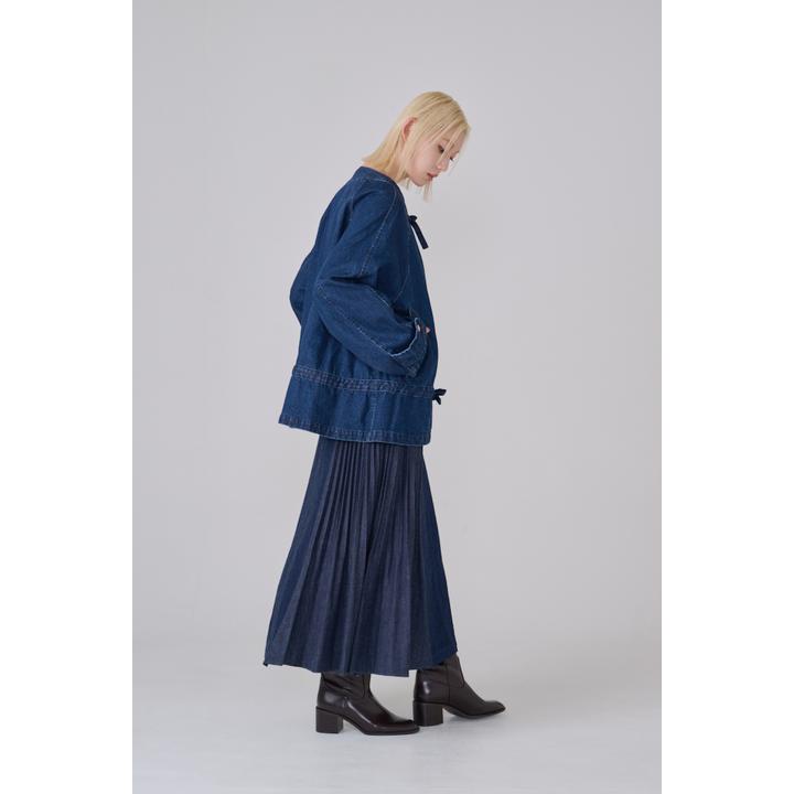 SIDE PLEATS SKIRT