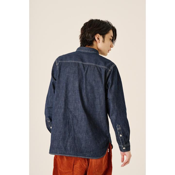 DENIM BOTTON DOWN SHIRT