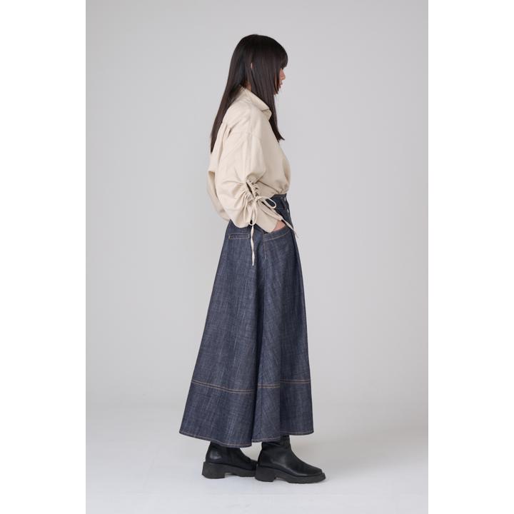 GATHERED SLEEVE SHIRTS