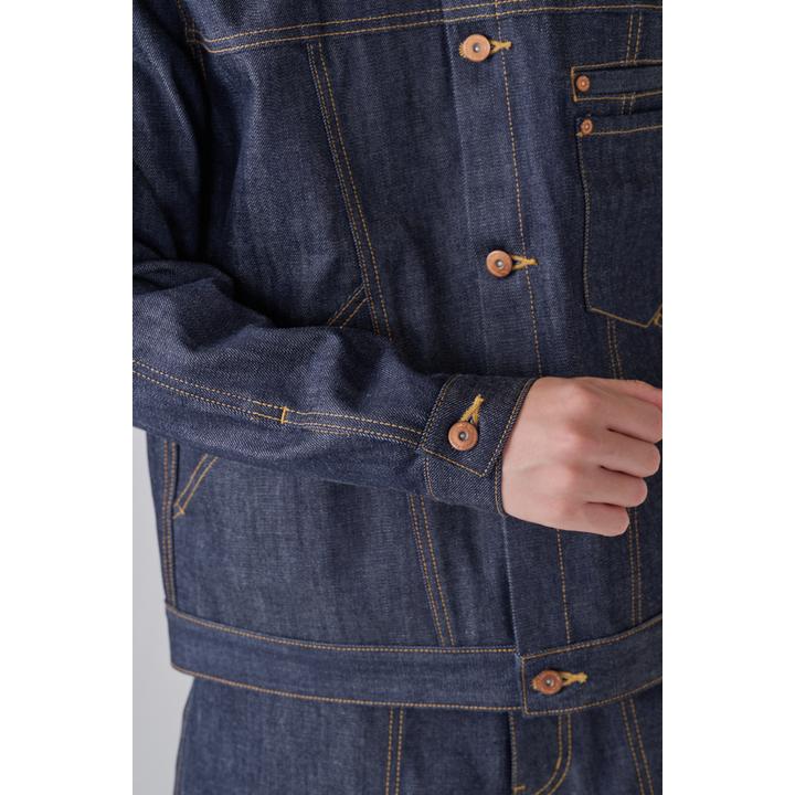 PANEL DENIM JACKET (KUR)