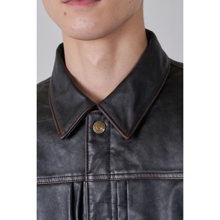 LEATHER DOWN