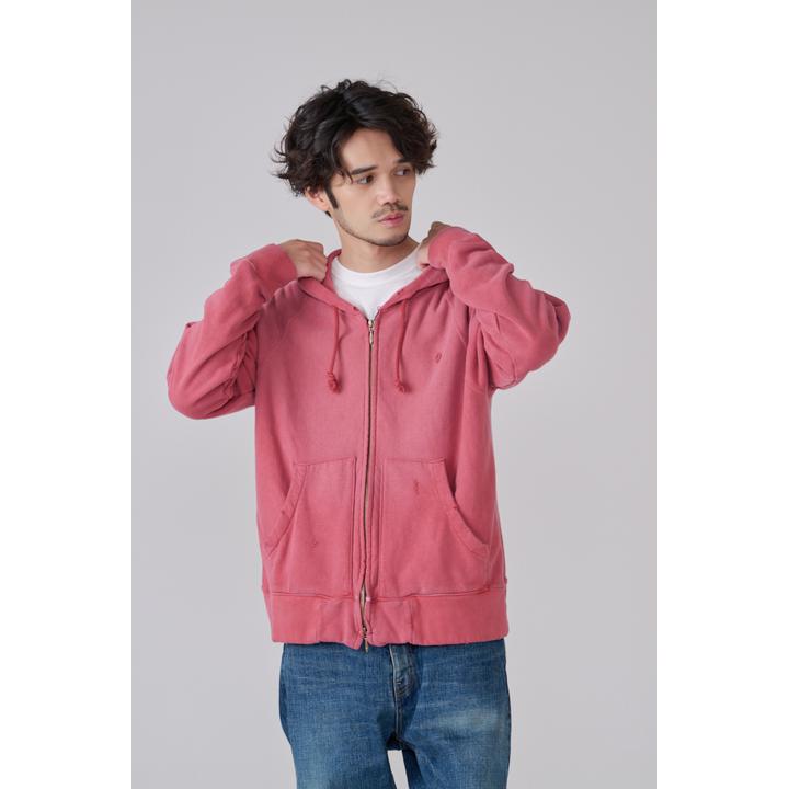 ZIP UP GRUNGE HOODIE