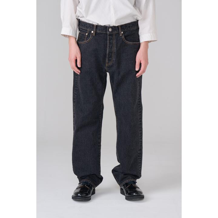 66TYPE SELVAGE BLACK DENIM PANTS