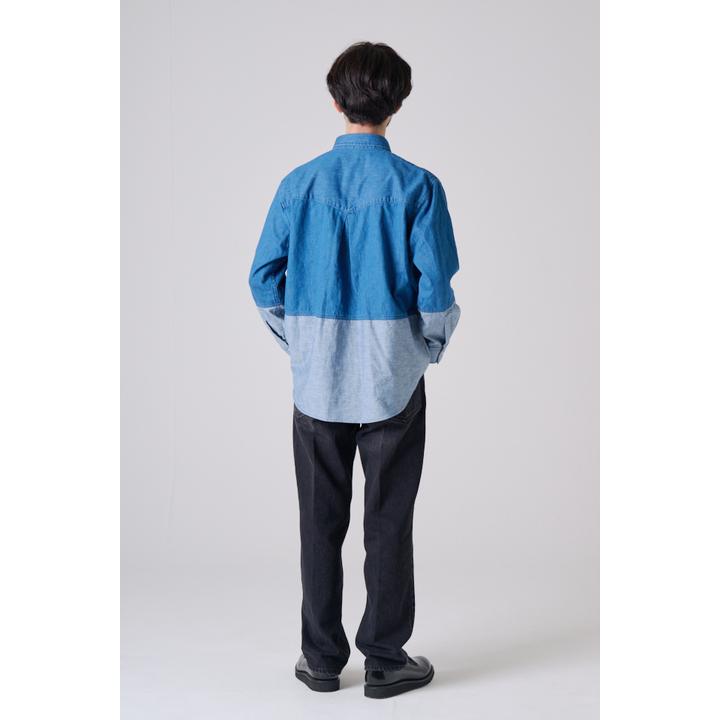 GRADATION DENIM SHIRT