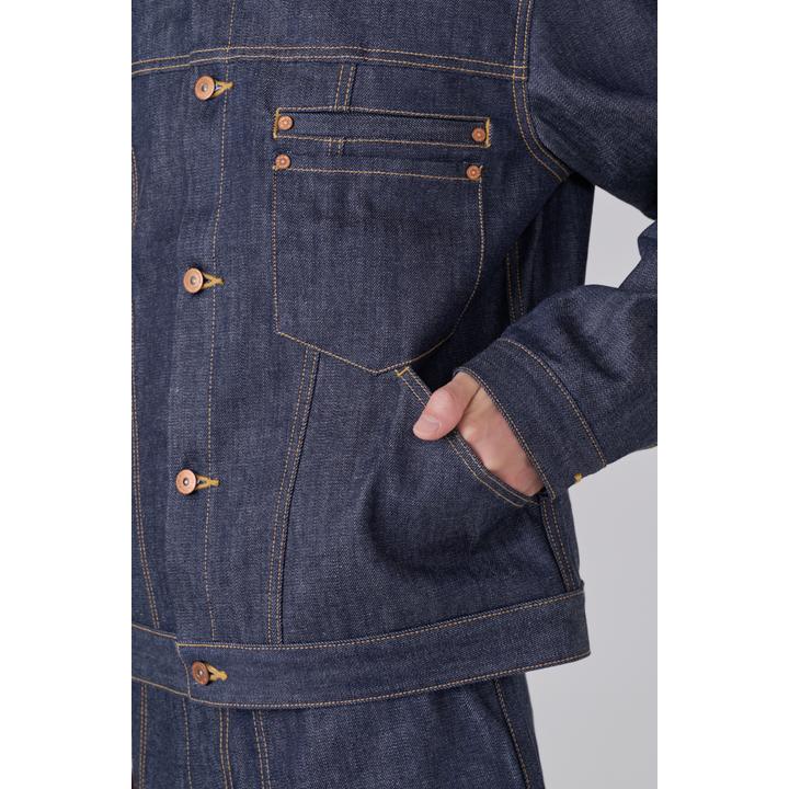 PANEL DENIM JACKET (KUR)