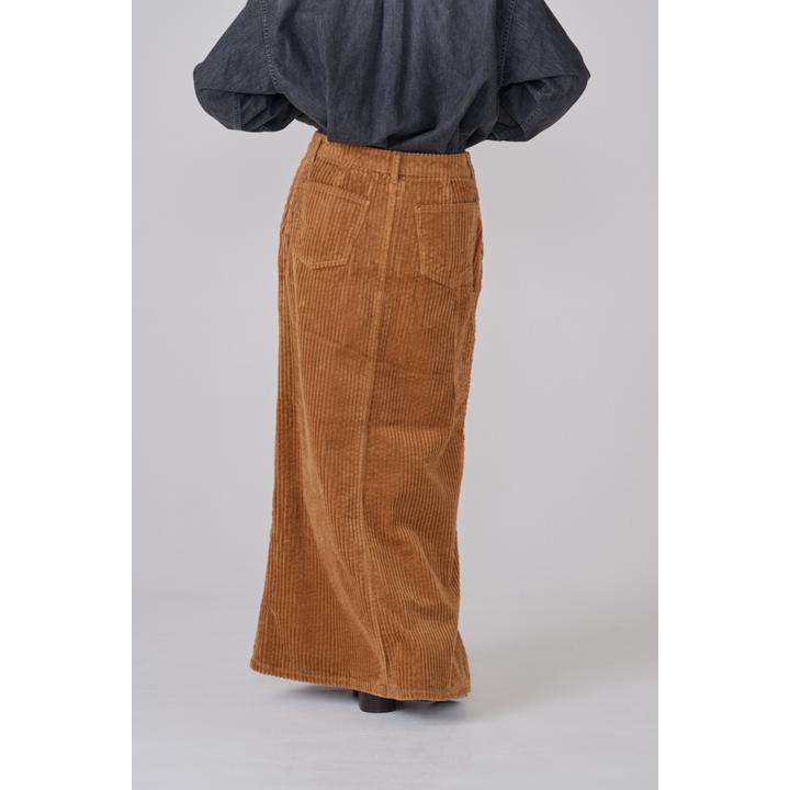 CORDUROY FLARE SKIRT