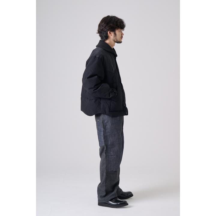 DENIM DOWN JACKET
