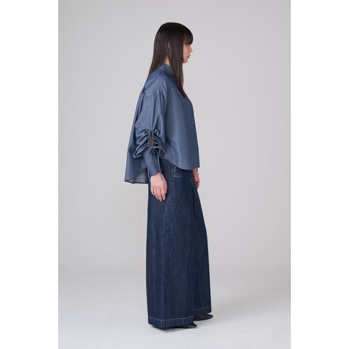 SAILOR CULOTTES WIDE DENIM PT