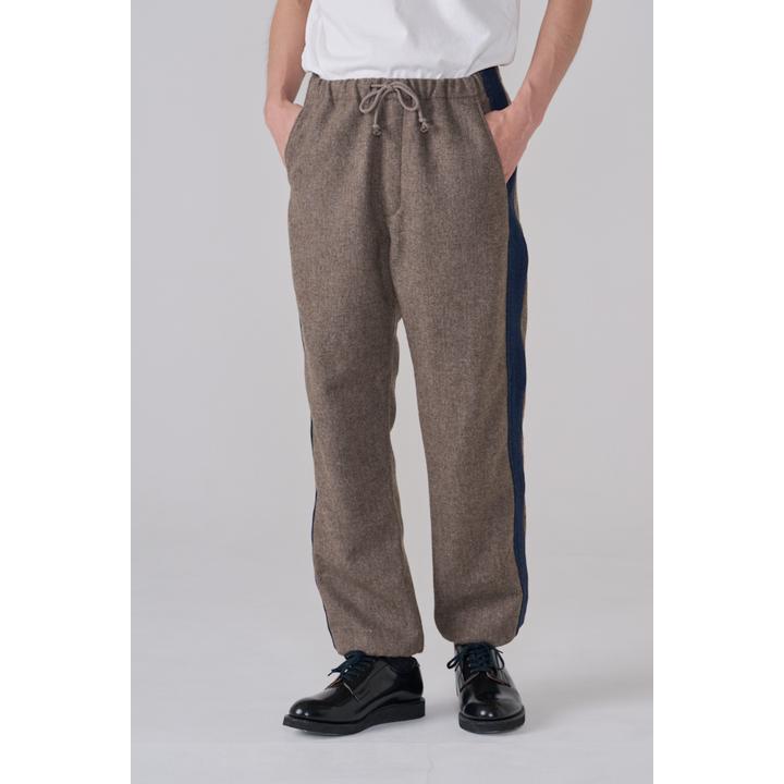 DRAWSTRING WOOL TROUSER